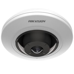 Hikvision DS-2CD2955G0-ISU 5MP fisheye network camera with 1.05mm lens for wide-area indoor coverage